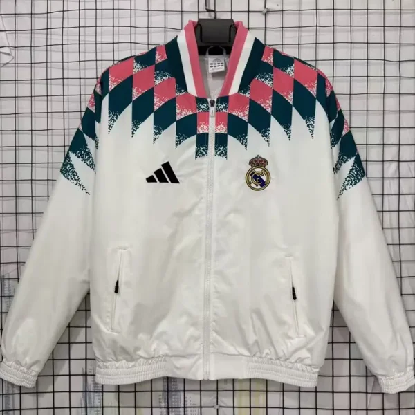 26-27 RMA White Green Windbreaker