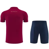 26-27 BAR Brown Red Training Short Suit