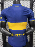 26-27 Boca Juniors Home Player Version Soccer Jersey
