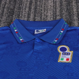 1994 Italy Home Kids Retro Soccer Jersey