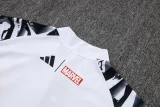 25-26 RMA White Half Pull Tracksuit #B25152(半拉链)