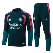 26-27 RMA Dark green Half Pull Tracksuit #B26045(半拉链)