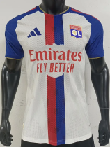 26-27 Lyon Home Player Version Soccer Jersey