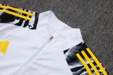 25-26 RMA White Half Pull Tracksuit #B25152(半拉链)