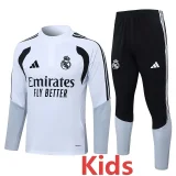 26-27 RMA White Kids Half Pull Tracksuit #E26016(童装)(半拉链)
