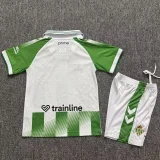 26-27 Real Betis Home Kids Soccer Jersey