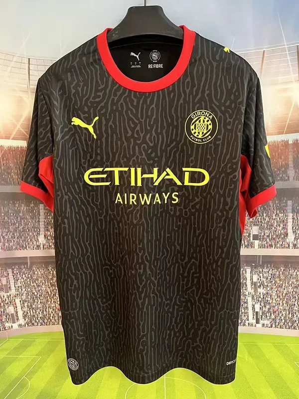 26-27 Girona Away Fans Soccer Jersey