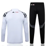 25-26 RMA White Half Pull Tracksuit #B25152(半拉链)