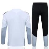 26-27 RMA White Kids Half Pull Tracksuit #E26016(童装)(半拉链)