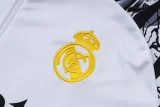 25-26 RMA White Half Pull Tracksuit #B25152(半拉链)