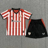 26-27 Bilbao Home Kids Soccer Jersey