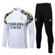 25-26 RMA White Half Pull Tracksuit #B25152(半拉链)