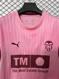 26-27 Valencia Pink Fans Soccer Jersey