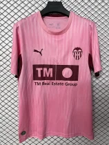 26-27 Valencia Pink Fans Soccer Jersey
