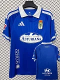 26-27 Real Oviedo Home Fans Soccer Jersey