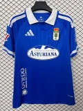 26-27 Real Oviedo Home Fans Soccer Jersey