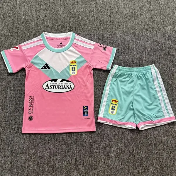 26-27 Real Oviedo Third Kids Soccer Jersey