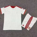 26-27 Sevilla Home Kids Soccer Jersey