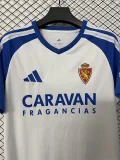 26-27 Zaragoza Home Fans Soccer Jersey