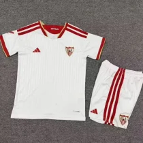 26-27 Sevilla Home Kids Soccer Jersey