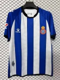 26-27 Espanyol Home Fans Soccer Jersey
