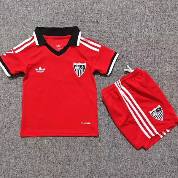 26-27 Sevilla Away Kids Soccer Jersey