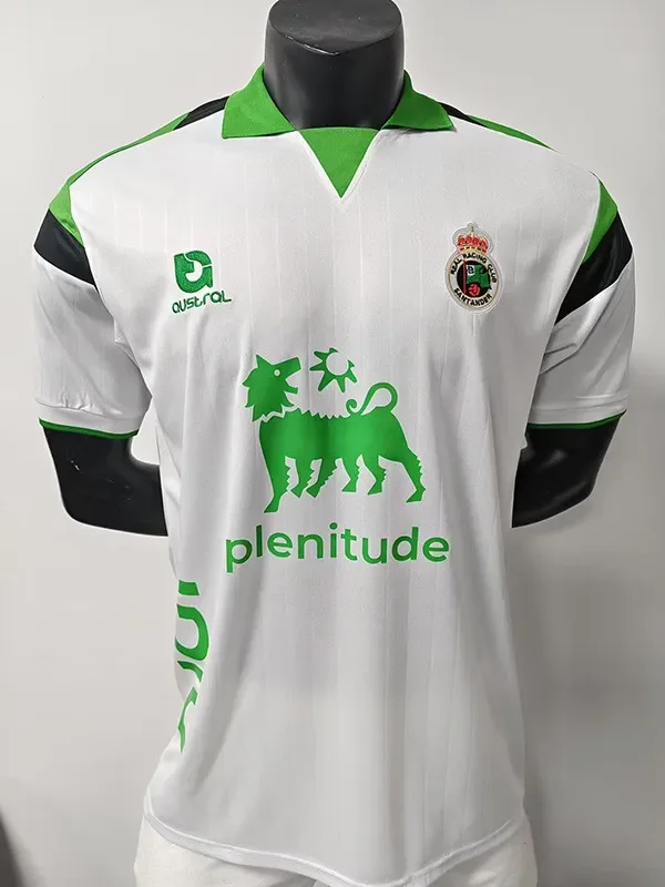 26-27 Racing de Santander Home Fans Soccer Jersey (球迷)