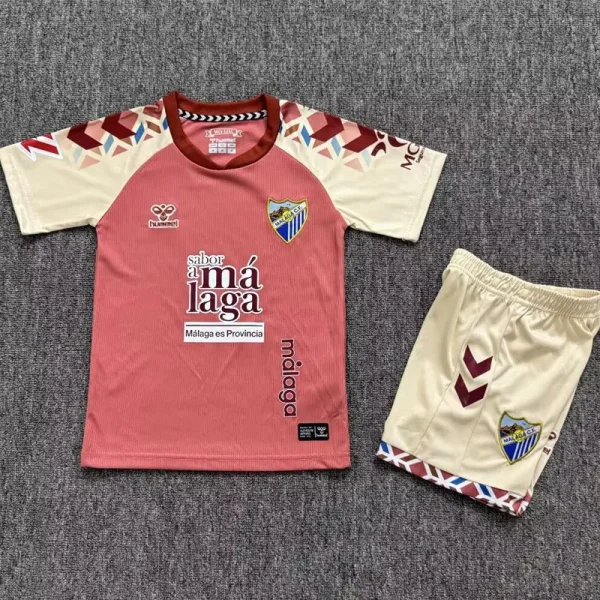 26-27 Malaga Away Kids Soccer Jersey