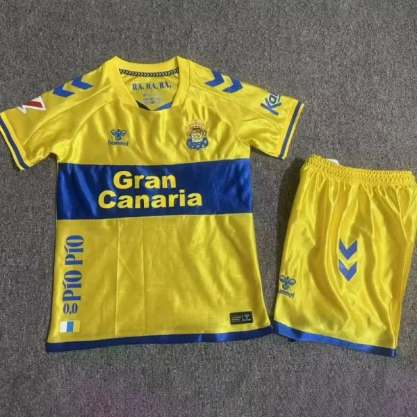 26-27 Las Palmas Home Kids Soccer Jersey