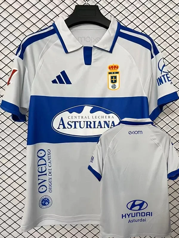 26-27 Real Oviedo Away Fans Soccer Jersey