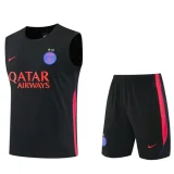 26-27 PSG Black Tank top and shorts suit