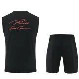 26-27 PSG Black Tank top and shorts suit