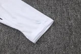 26-27 PSG White Half Pull Tracksuit #B26029(半拉链)