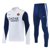 26-27 PSG White Half Pull Tracksuit (半拉链)