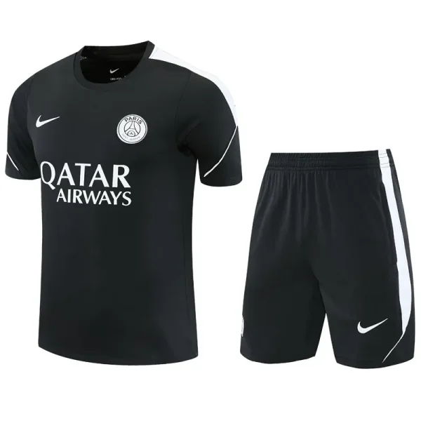 26-27 PSG Black Training Short Suit