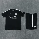 26-27 PSG Black Training Short Suit