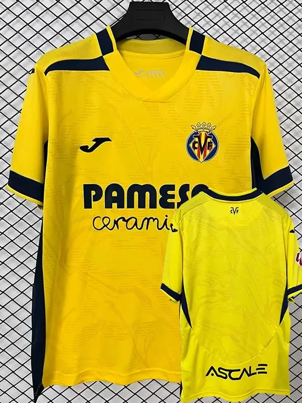 26-27 Villarreal Home Fans Soccer Jersey
