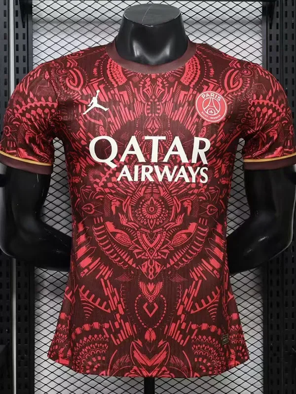 26-27 PSG Brown Red Special Edition Player Version Training shirts