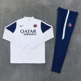 26-27 PSG White Half Pull Tracksuit (半拉链)