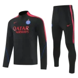 26-27 PSG Black Half Pull Tracksuit (半拉链)