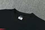 26-27 PSG Black Short shirts and Long trousers Suit (圆领)
