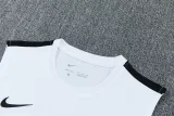 26-27 PSG White Tank top and shorts suit