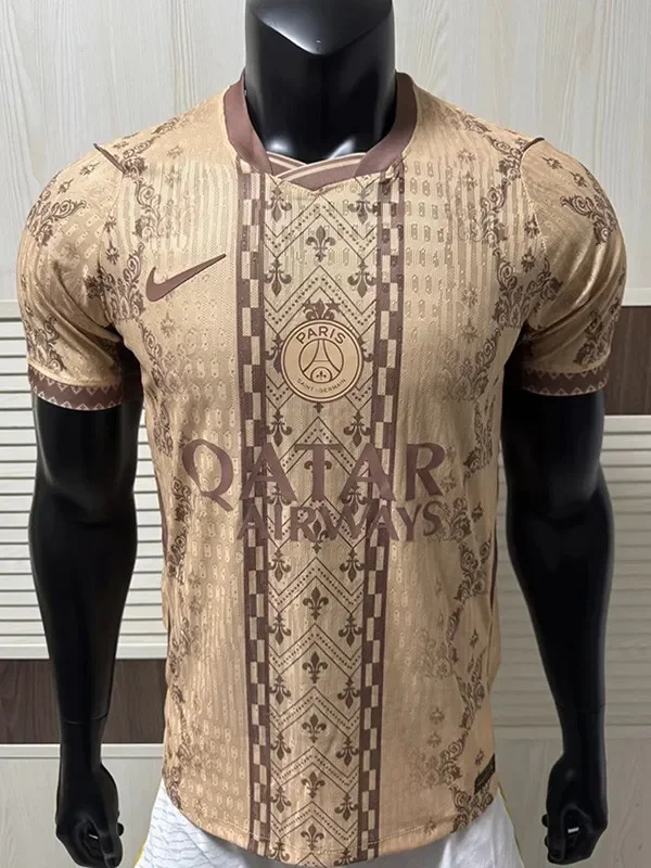 26-27 PSG Earthy yellow Special Edition Player Version Training shirts
