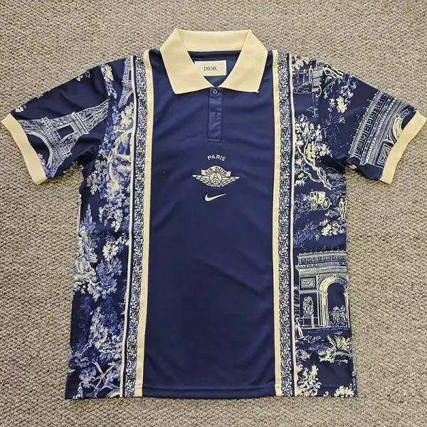 26-27 PSG Royal Blue Casual Edition Polo Short Sleeve