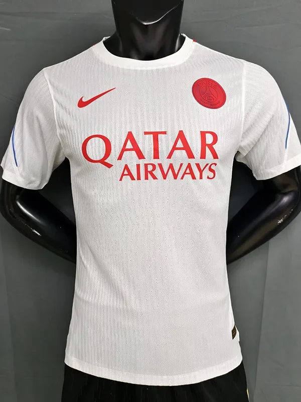 26-27 PSG White Player Version Training shirts