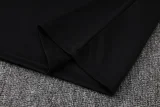 26-27 PSG Black Half Pull Tracksuit #B26033(半拉链)