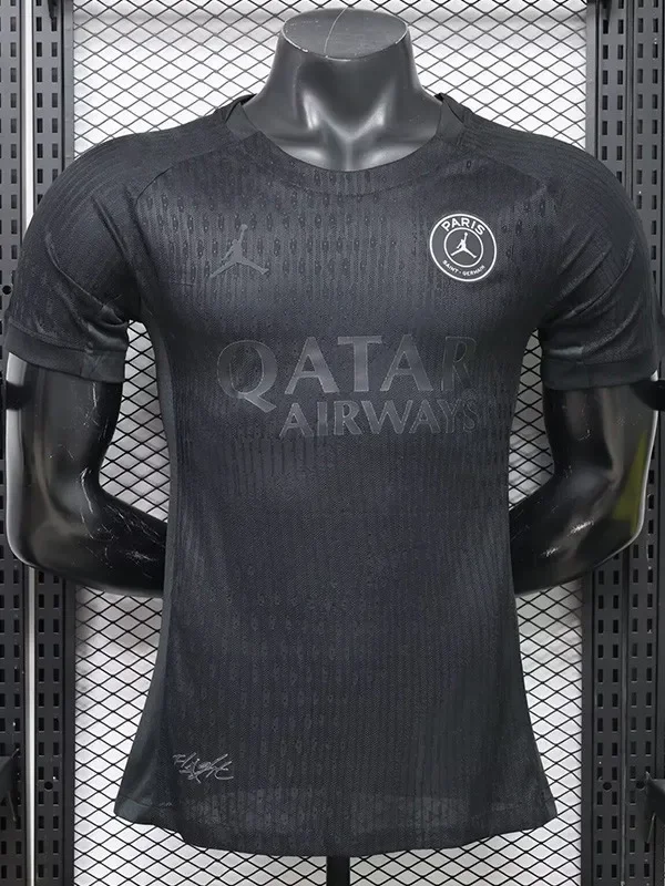26-27 PSG Black Player Version Training shirts (飞人标)