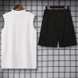 26-27 PSG White Tank top and shorts suit