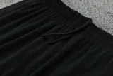 26-27 PSG Black Short shirts and Long trousers Suit (圆领)
