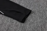 26-27 PSG Black Half Pull Tracksuit #B26033(半拉链)